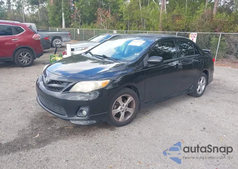 2012 Toyota Corolla S z USA, uszkodzony, nr VIN 5YFBU4EE3CP051625
